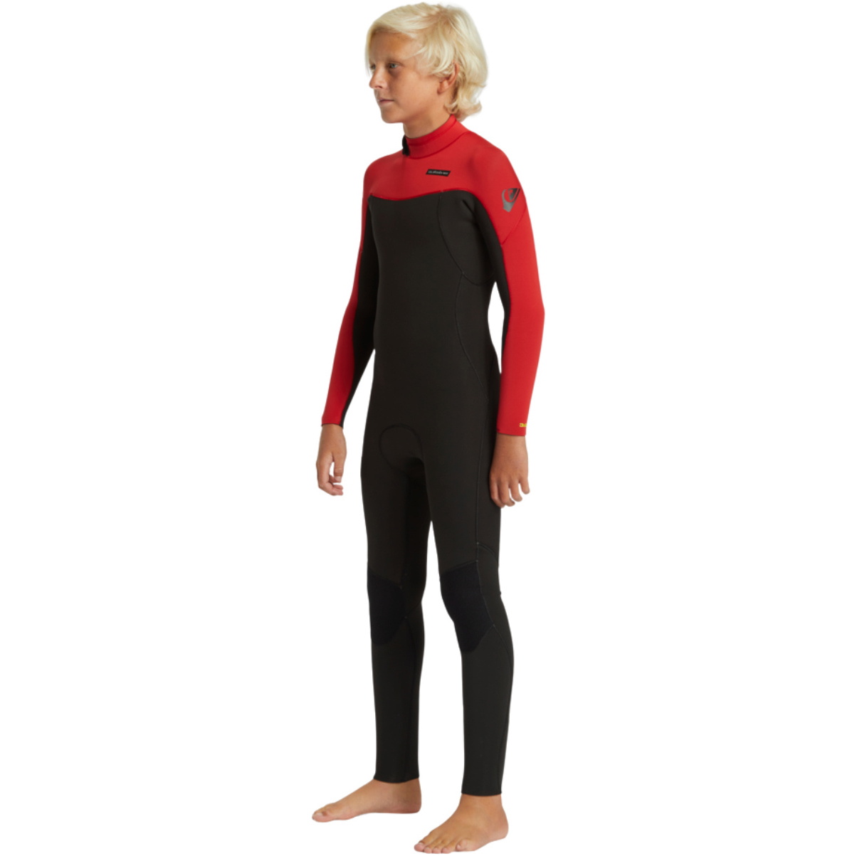 2026 Quiksilver Junior Everyday Sessions 3/2mm Back Zip Wetsuit EQBW103114 - High Risk Red